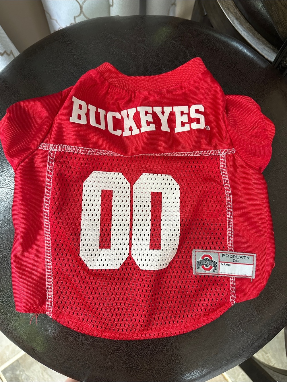 Pets First Red Ohio State Pet Jersey small - Picture 2 of 4